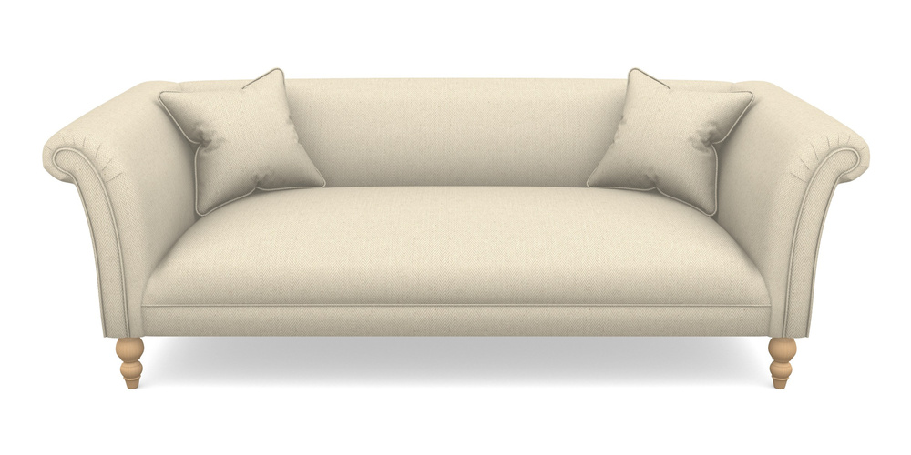 Product photograph of Woodbridge Bespoke 3 Seater Sofas In House Linen 2 - Natural from Sofas and Stuff Limited