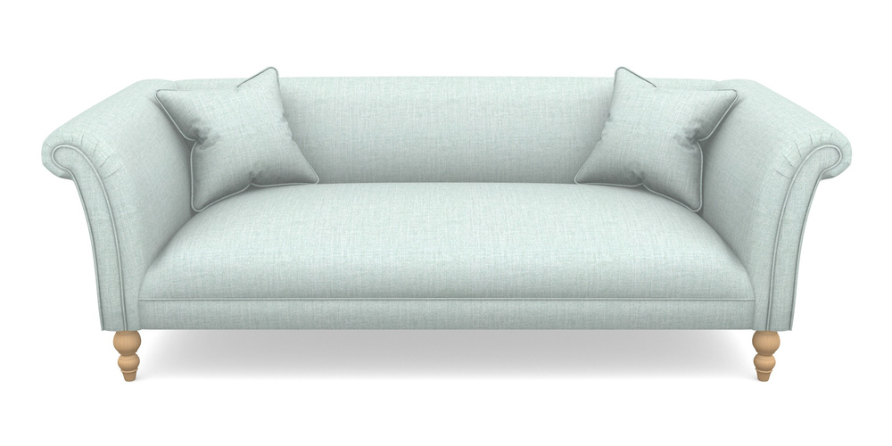 Product photograph of Woodbridge Bespoke 3 Seater Sofas In House Plain - Aqua from Sofas and Stuff Limited