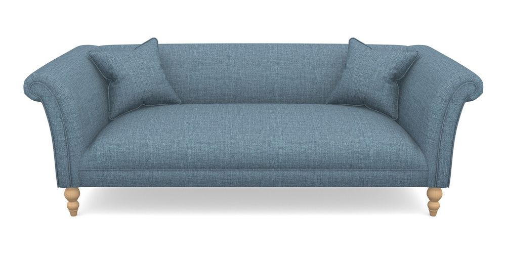 Product photograph of Woodbridge Bespoke 3 Seater Sofas In House Plain - Cobalt from Sofas and Stuff Limited