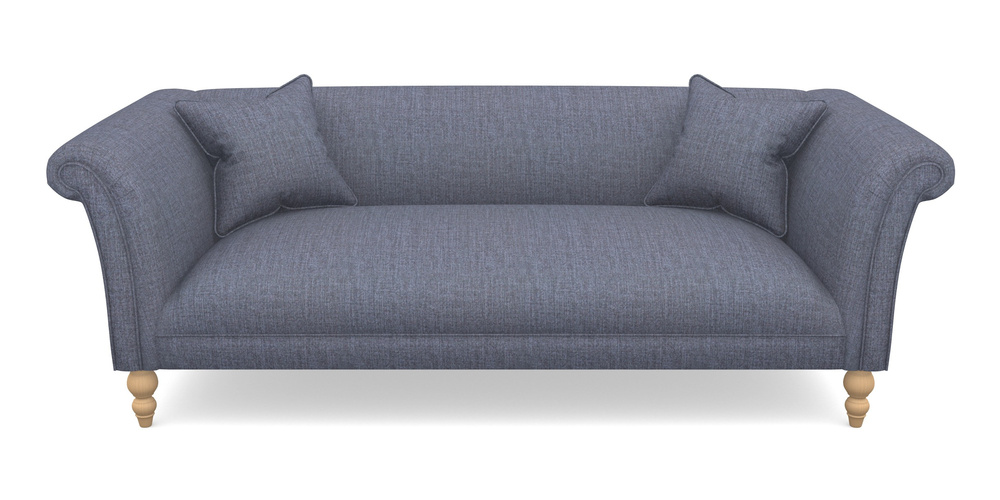 Product photograph of Woodbridge Bespoke 3 Seater Sofas In House Plain - Denim from Sofas and Stuff Limited