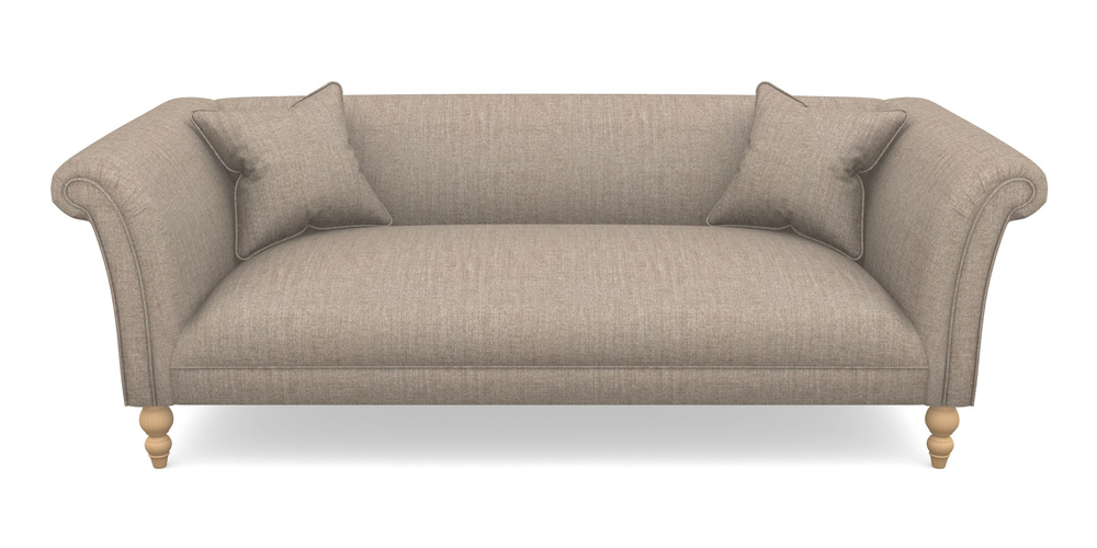 Product photograph of Woodbridge Bespoke 3 Seater Sofas In House Plain - Nutmeg from Sofas and Stuff Limited