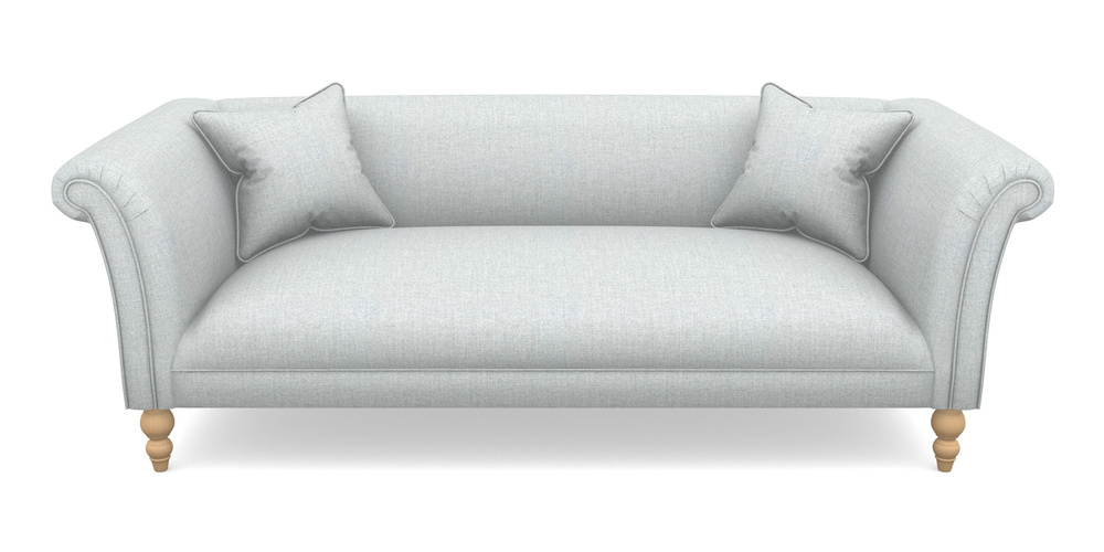 Product photograph of Woodbridge Bespoke 3 Seater Sofas In House Plain - Silver from Sofas and Stuff Limited