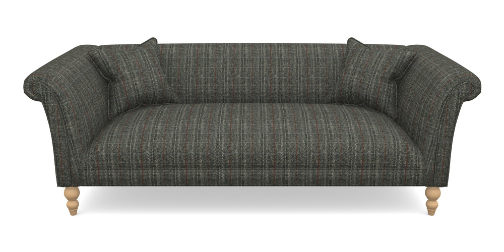 Product photograph of Woodbridge Bespoke 3 Seater Sofas In Harris Tweed House - Grey from Sofas and Stuff Limited