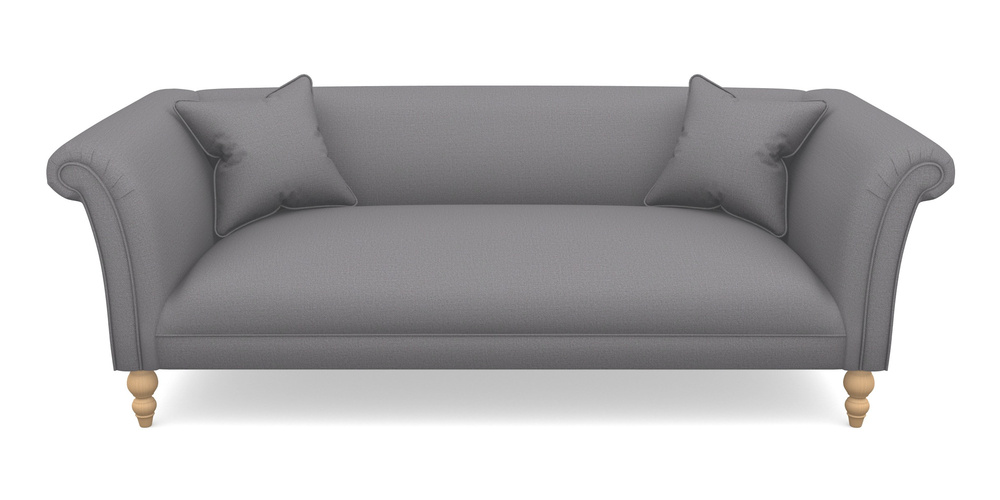 Product photograph of Woodbridge Bespoke 3 Seater Sofas In Plain Linen Cotton - Thor from Sofas and Stuff Limited