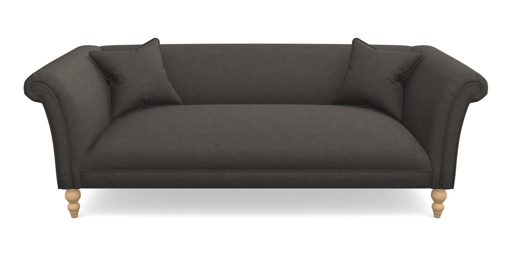 Product photograph of Woodbridge Bespoke 3 Seater Sofas In Super Soft Velvet - Mocha from Sofas and Stuff Limited
