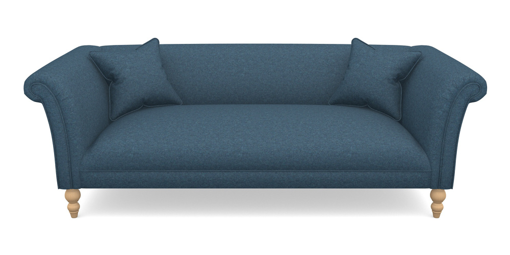 Product photograph of Woodbridge Bespoke 3 Seater Sofas In Soft Wool - Denim from Sofas and Stuff Limited