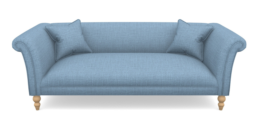 Product photograph of Woodbridge Bespoke 3 Seater Sofas In Tough As Houses - Cornflower Blue from Sofas and Stuff Limited