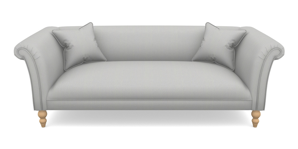 Product photograph of Woodbridge Bespoke 3 Seater Sofas In Two Tone Plain - Two Tone Grey from Sofas and Stuff Limited