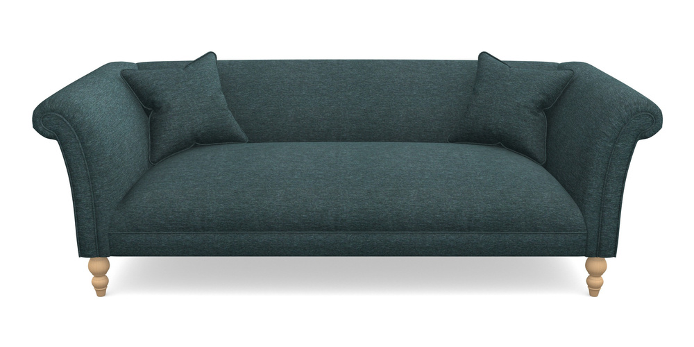 Product photograph of Woodbridge Bespoke 3 Seater Sofas In Textured Velvet - Atlantic from Sofas and Stuff Limited