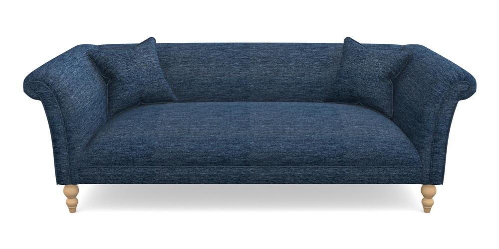 Product photograph of Woodbridge Bespoke 3 Seater Sofas In Textured Velvet - Denim from Sofas and Stuff Limited