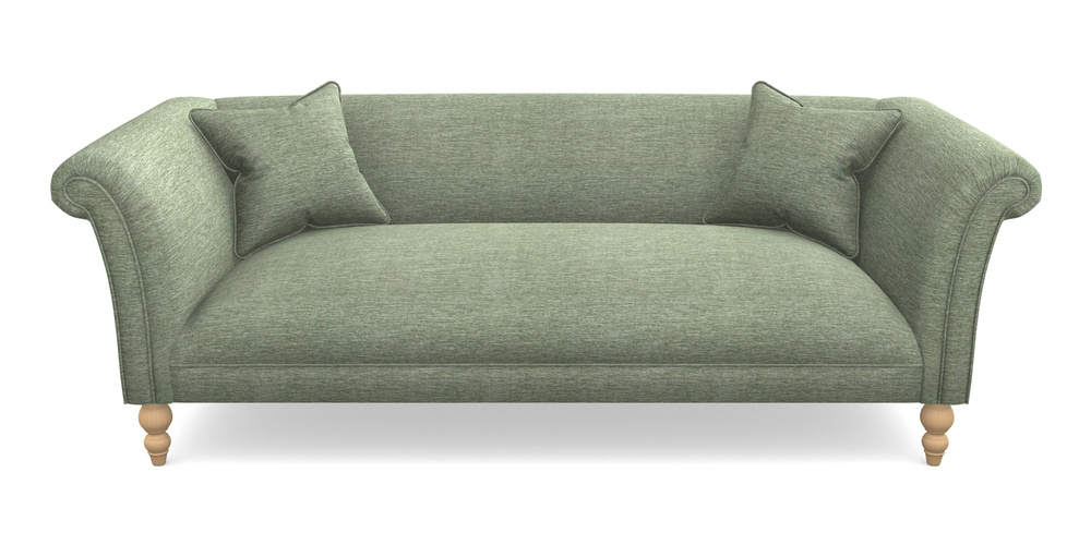 Product photograph of Woodbridge Bespoke 3 Seater Sofas In Textured Velvet - Seagrass from Sofas and Stuff Limited