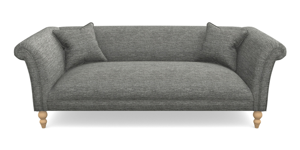 Product photograph of Woodbridge Bespoke 3 Seater Sofas In Textured Velvet - Slate from Sofas and Stuff Limited