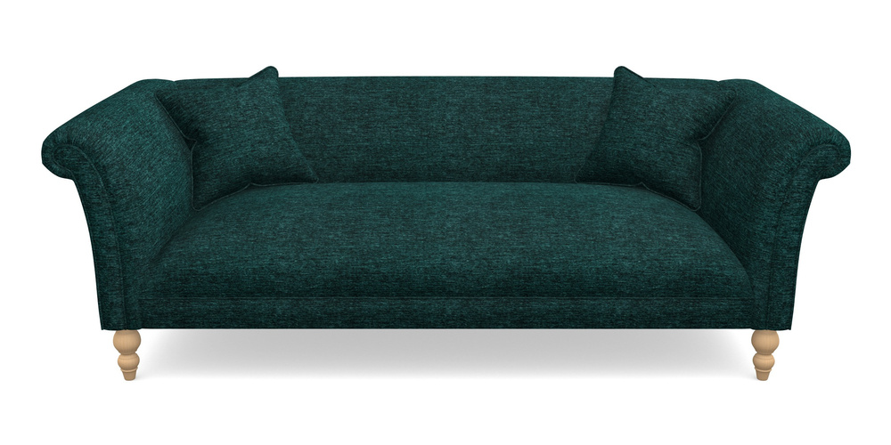 Product photograph of Woodbridge Bespoke 3 Seater Sofas In Textured Velvet - Viridian from Sofas and Stuff Limited