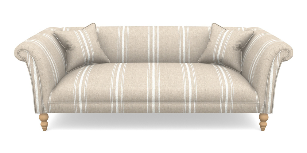 Product photograph of Woodbridge Bespoke 3 Seater Sofas In Ullswater Linen - Chalk from Sofas and Stuff Limited