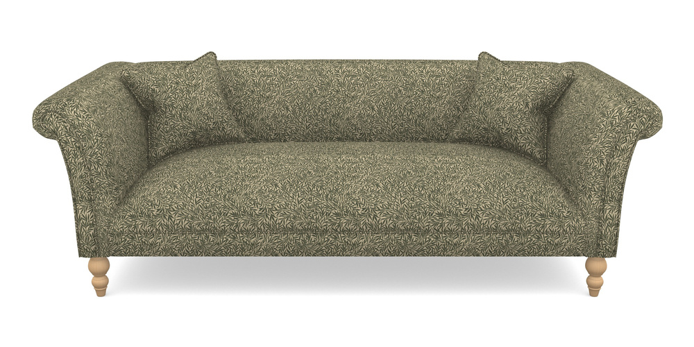 Product photograph of Woodbridge Bespoke 3 Seater Sofas In V A Drawn From Nature Collection - Willow - Dark Green from Sofas and Stuff Limited