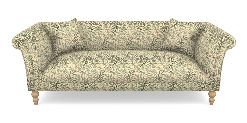 Product photograph of Woodbridge Bespoke 3 Seater Sofas In William Morris Collection - Willow Boughs - Cream Pale Green from Sofas and Stuff Limited