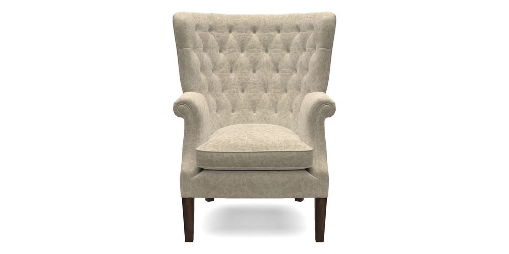 Whitewell Button Back front