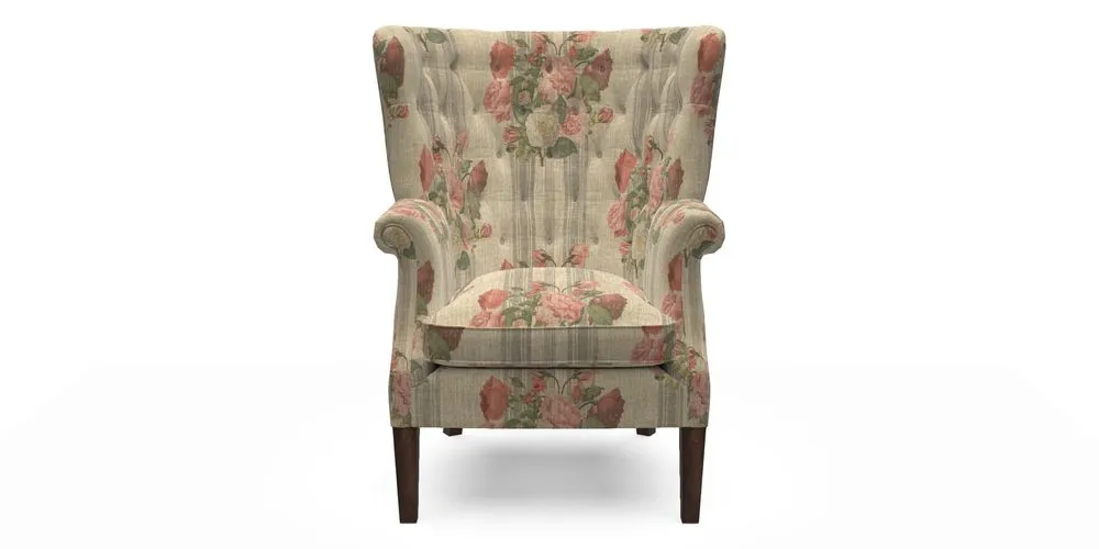 Whitewell Button Back
