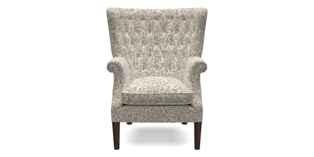 Whitewell Button Back front