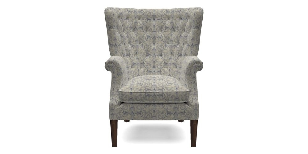 Whitewell Button Back front