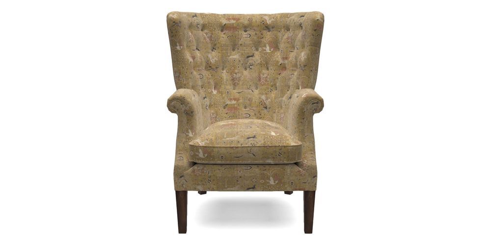 Whitewell Button Back front