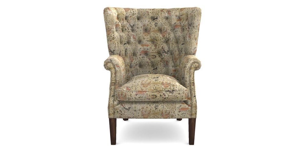 Whitewell Button Back front