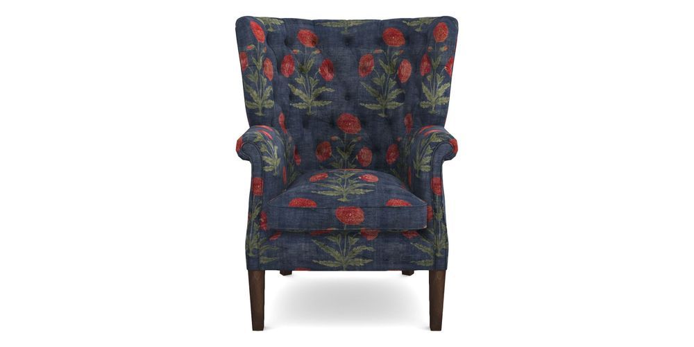 Whitewell Button Back front