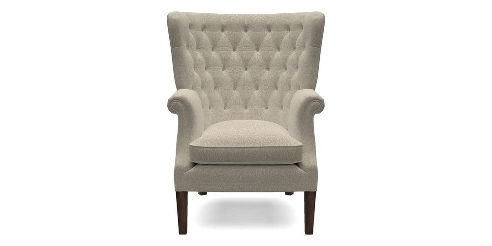 Whitewell Button Back front