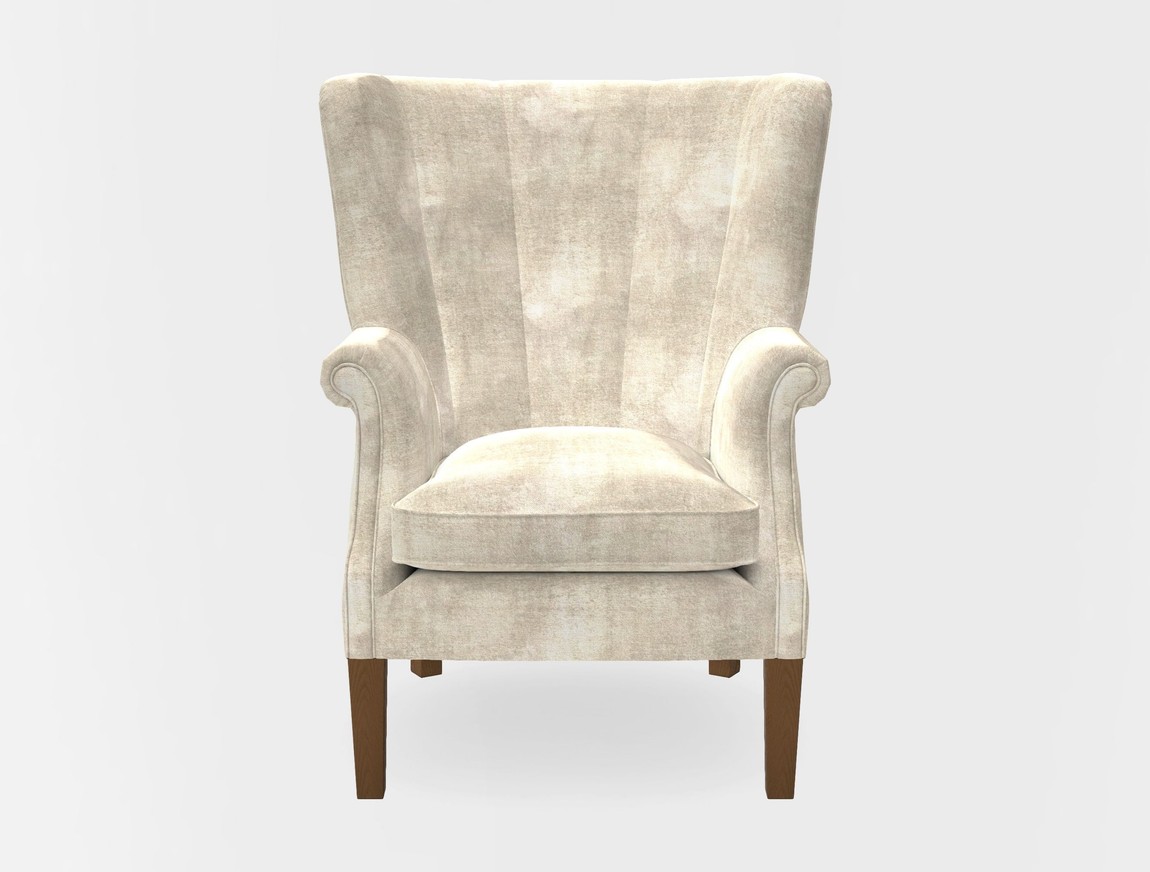Whitewell Fluted Back front
