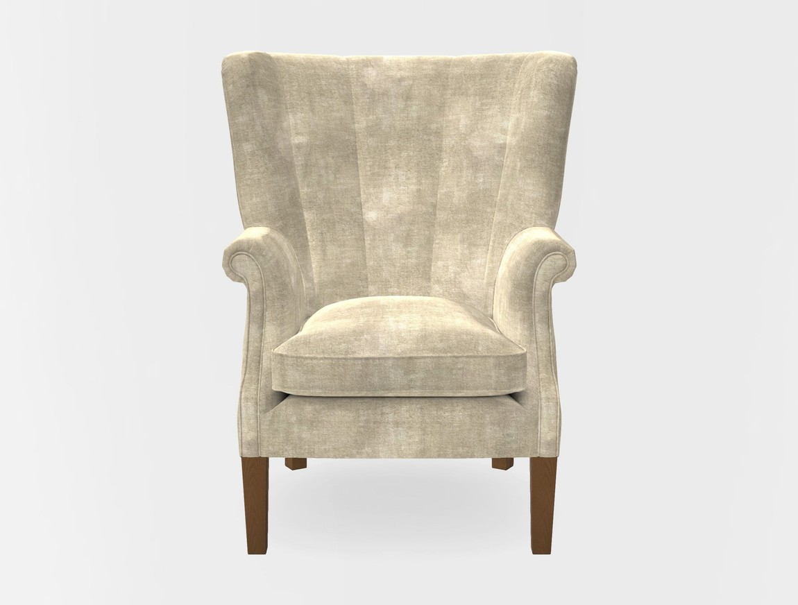 Whitewell Fluted Back front