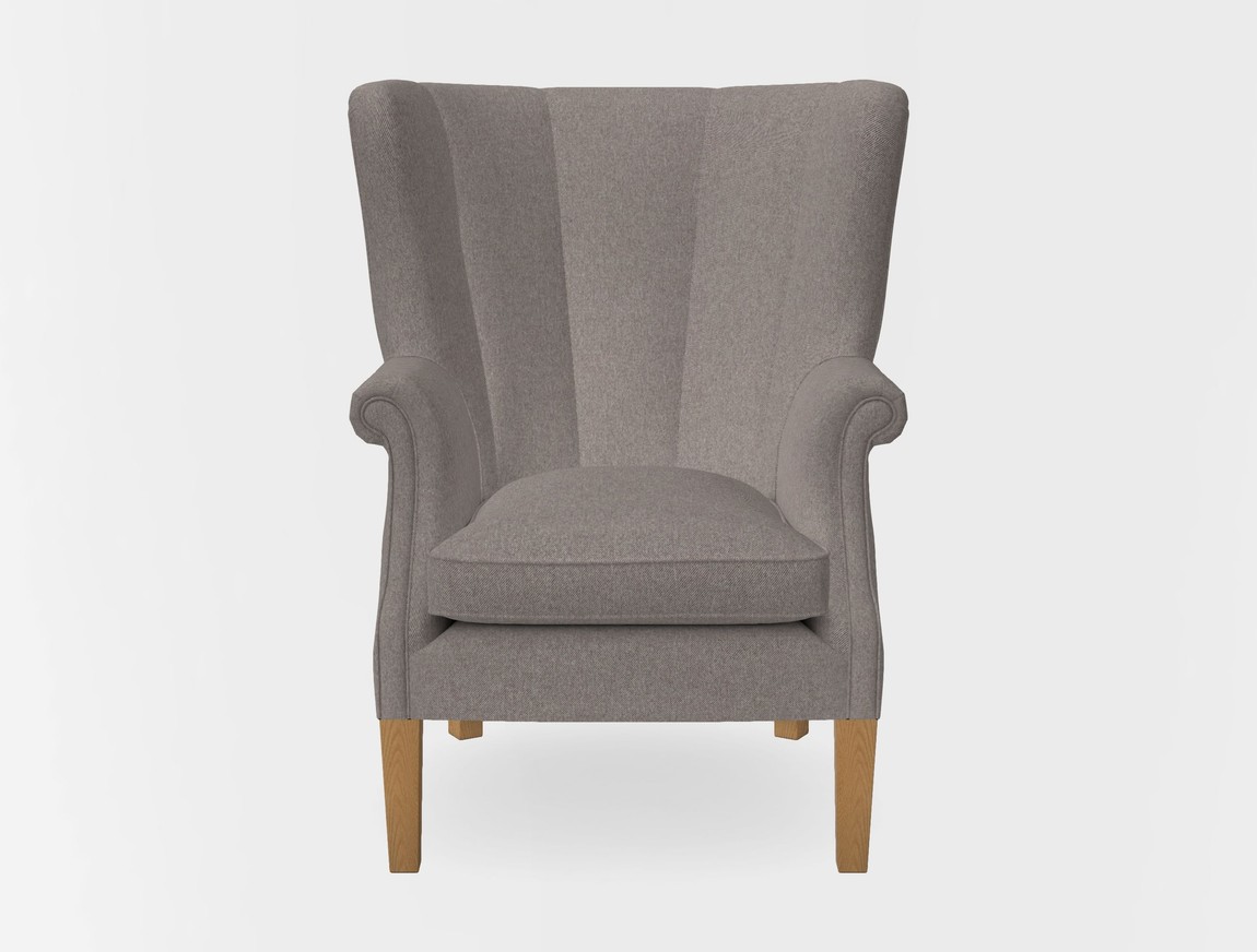 Whitewell Fluted Back front