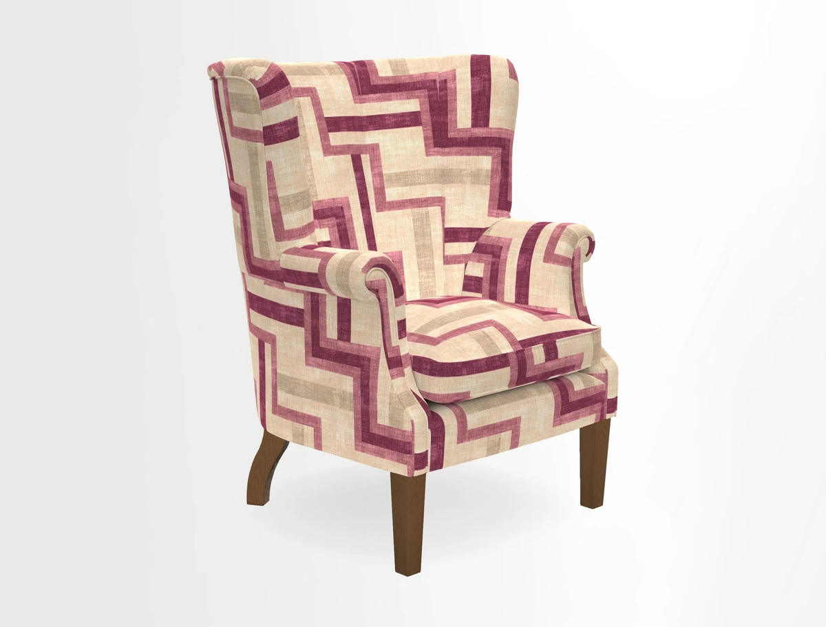 Whitewell Fluted Chair in Textured Velvet Veridian