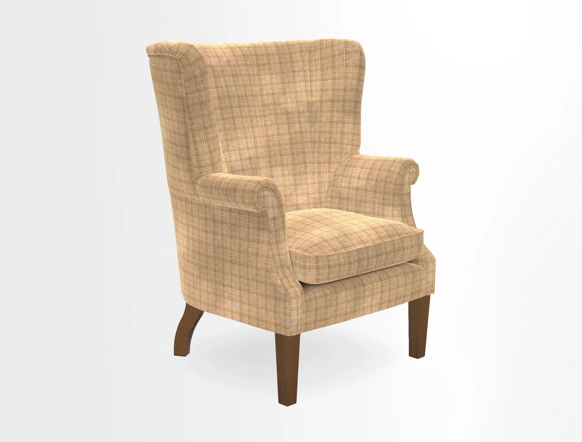 Whitewell Fluted Chair in Textured Velvet Veridian