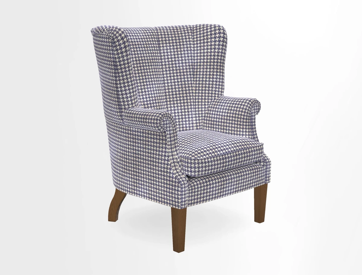 Whitewell Fluted Chair in Textured Velvet Veridian