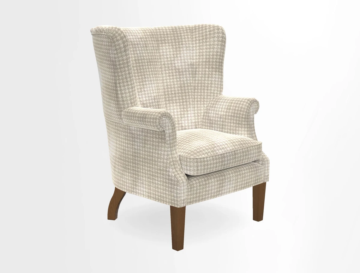 Whitewell Fluted Chair in Textured Velvet Veridian