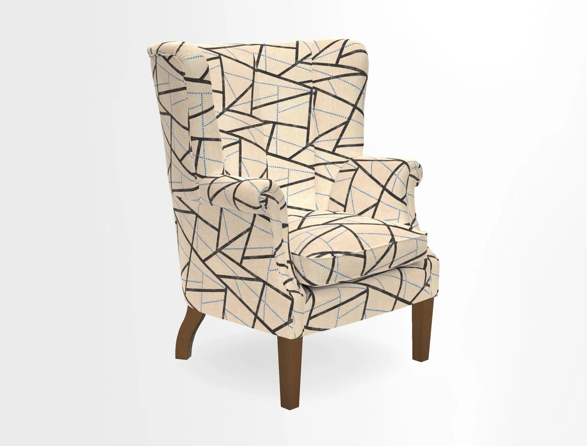 Whitewell Fluted Chair in Textured Velvet Veridian