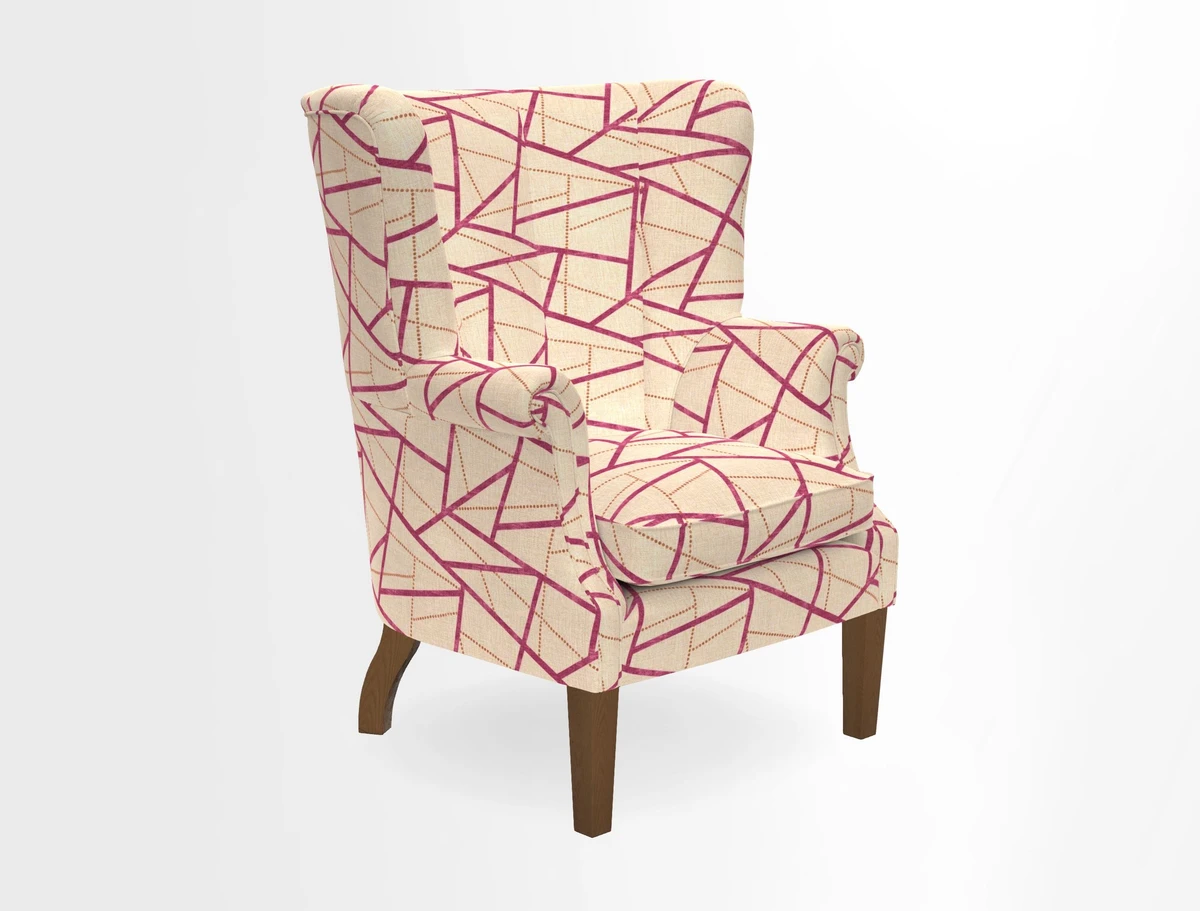 Whitewell Fluted Chair in Textured Velvet Veridian