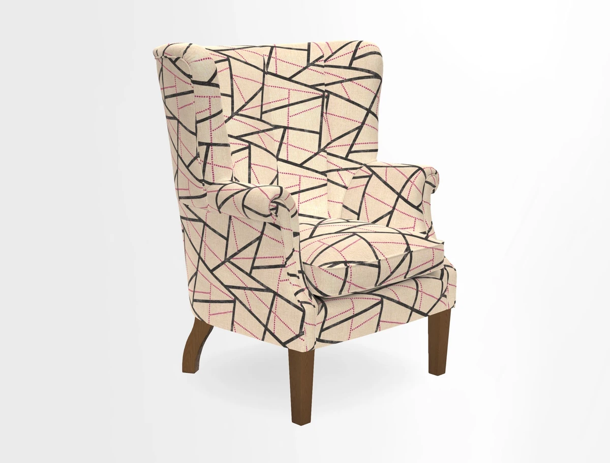 Whitewell Fluted Chair in Textured Velvet Veridian