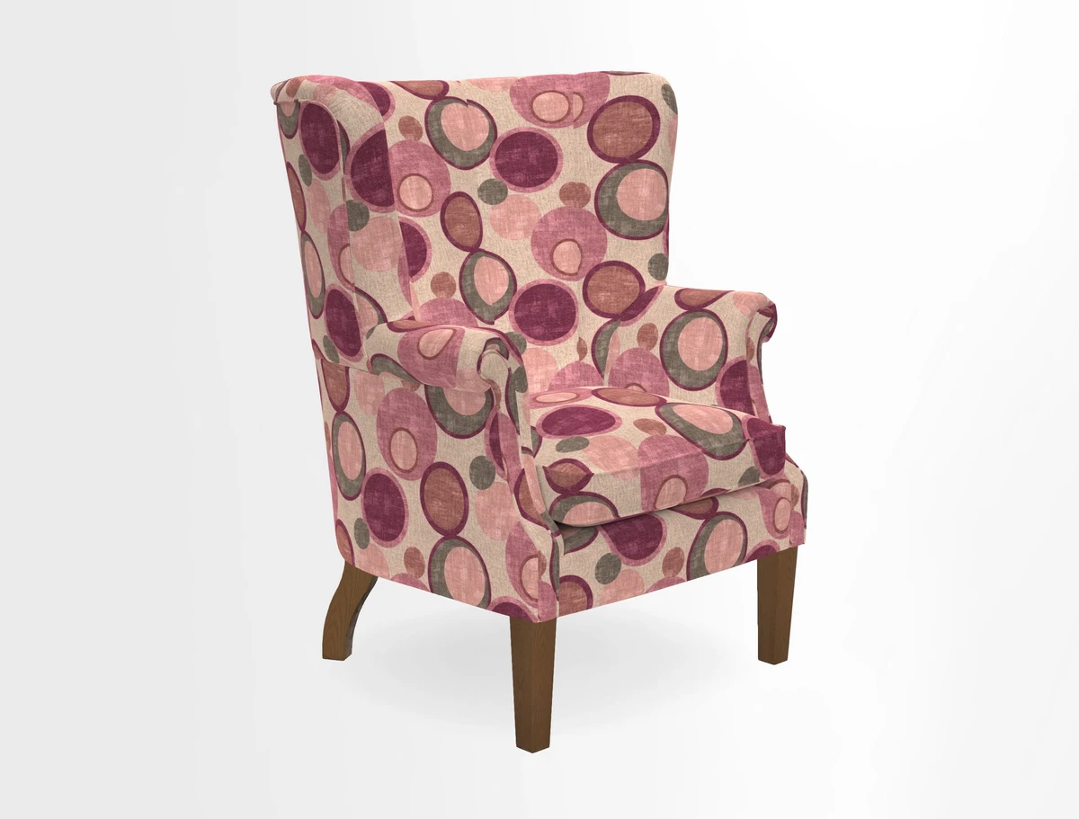 Whitewell Fluted Chair in Textured Velvet Veridian