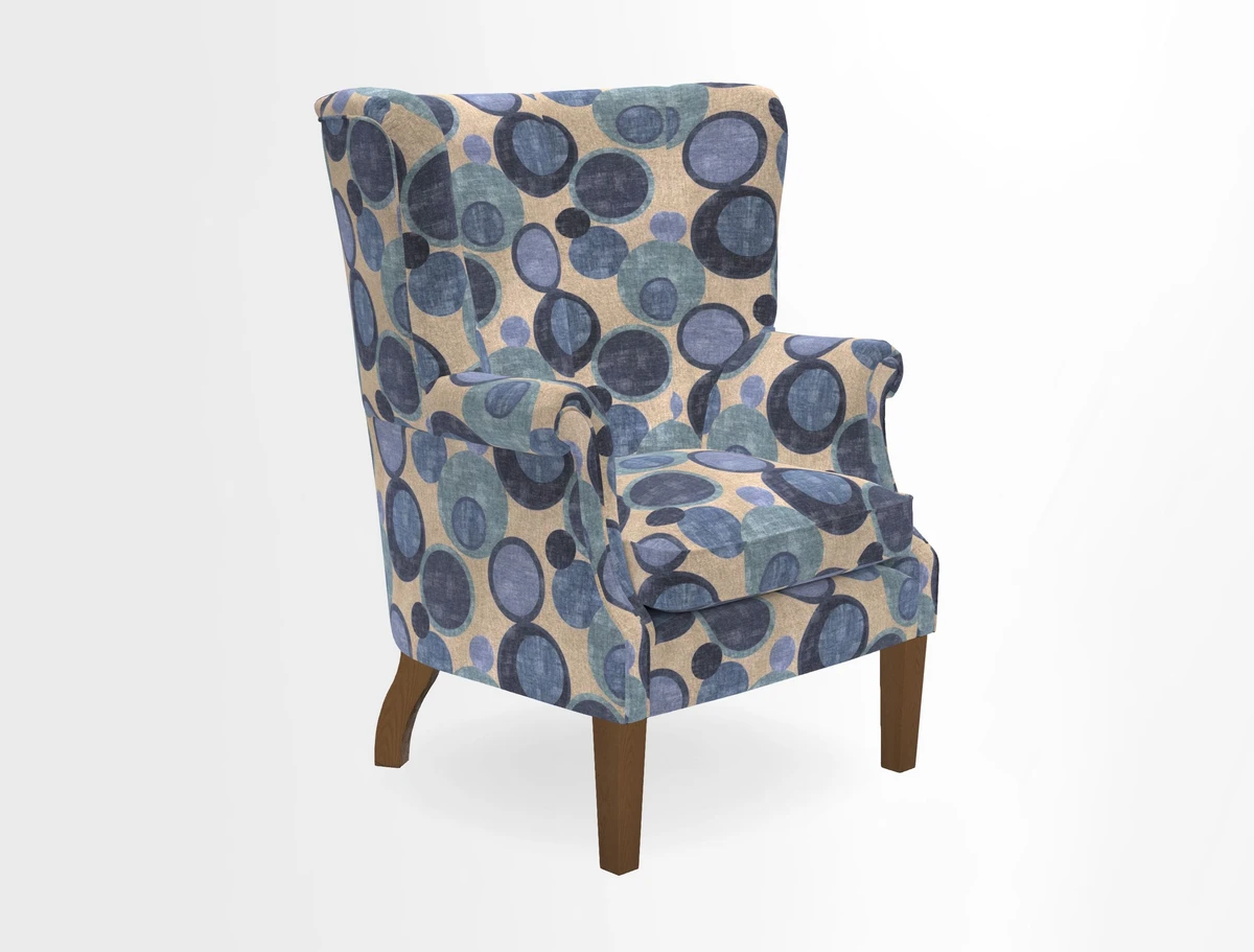Whitewell Fluted Chair in Textured Velvet Veridian