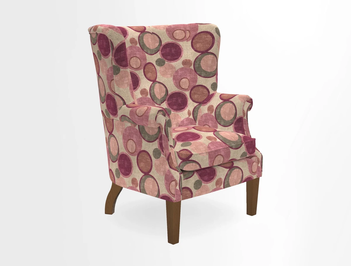 Whitewell Fluted Chair in Textured Velvet Veridian