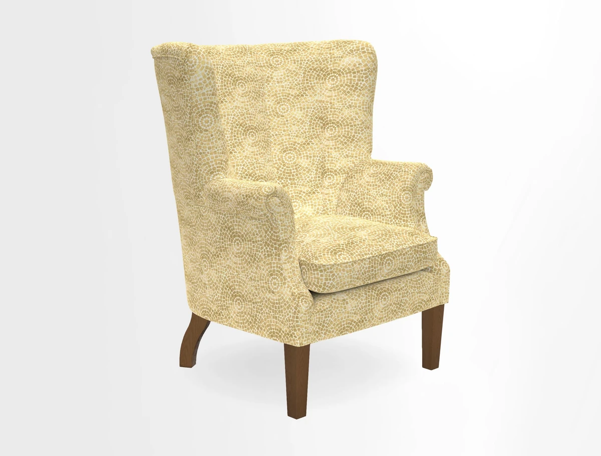 Whitewell Fluted Chair in Textured Velvet Veridian