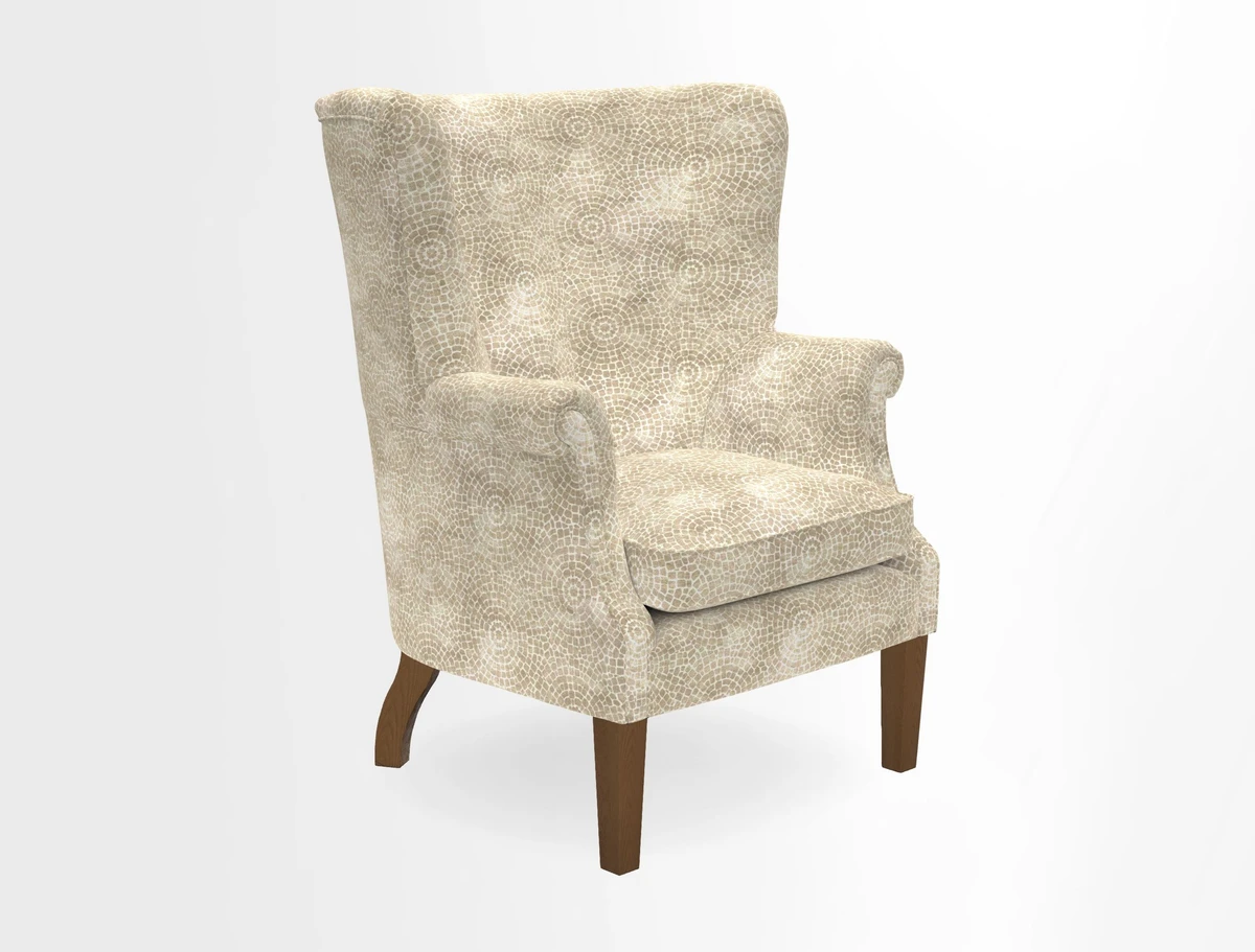 Whitewell Fluted Chair in Textured Velvet Veridian