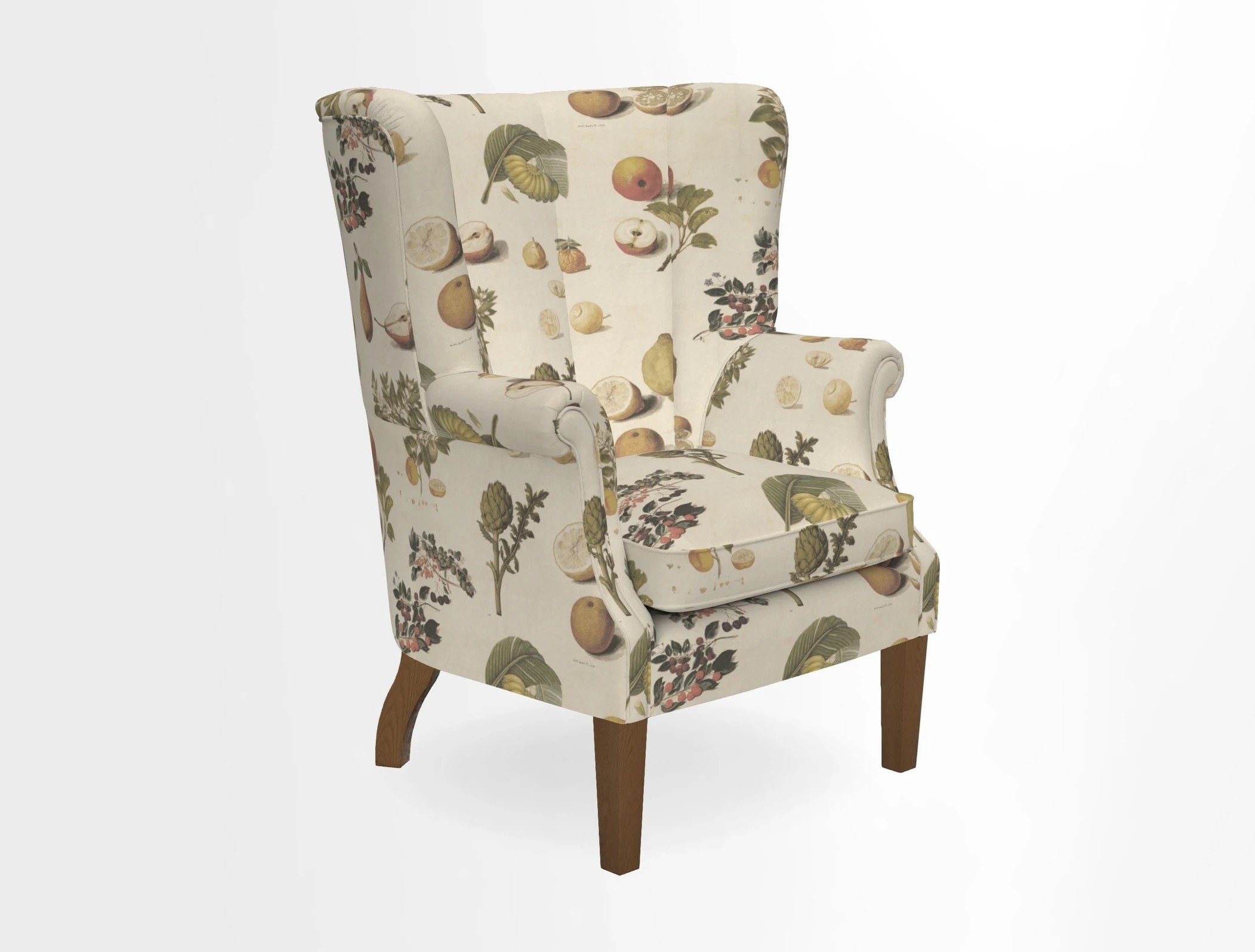 Whitewell Fluted Chair in Textured Velvet Veridian