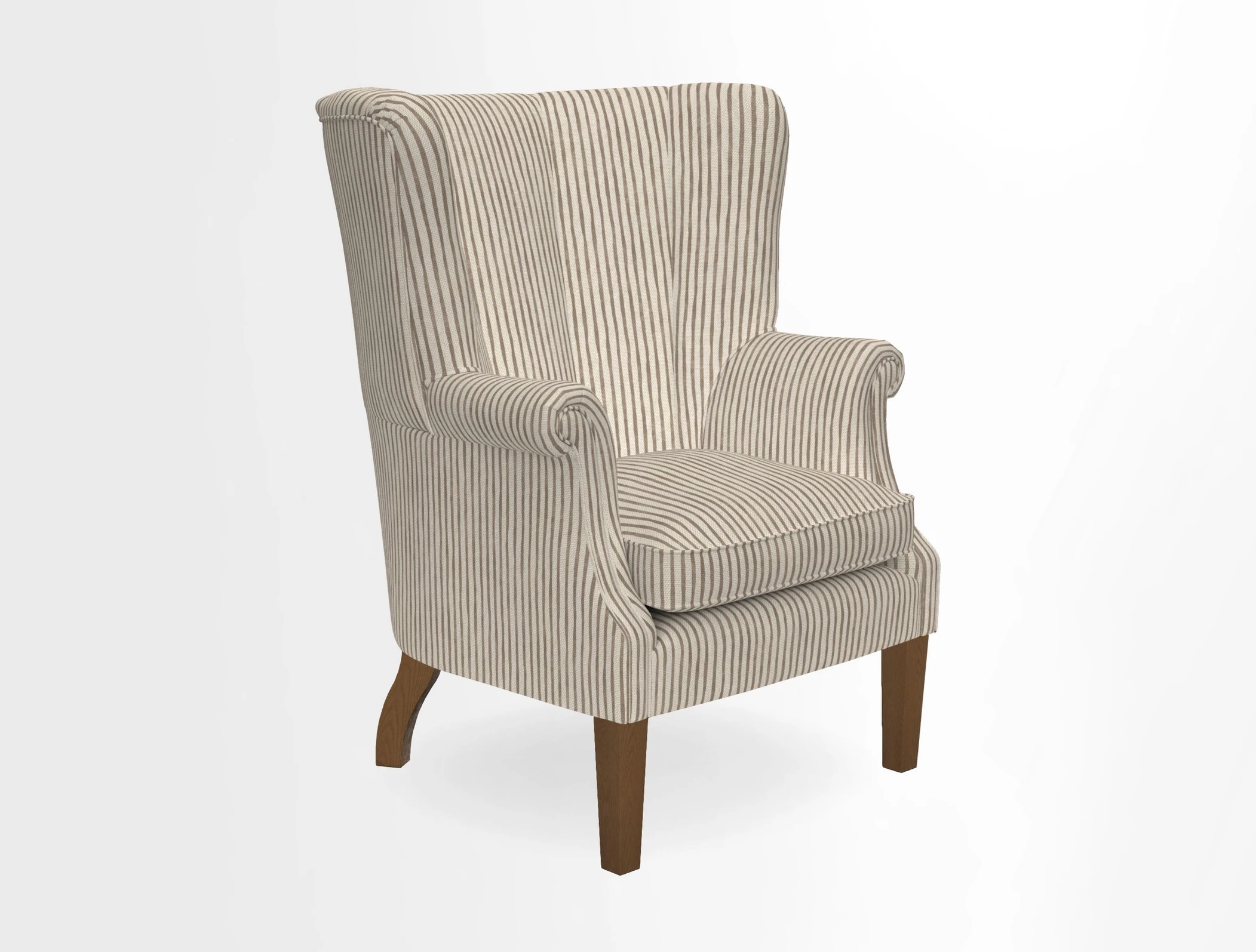 Whitewell Fluted Chair in Textured Velvet Veridian