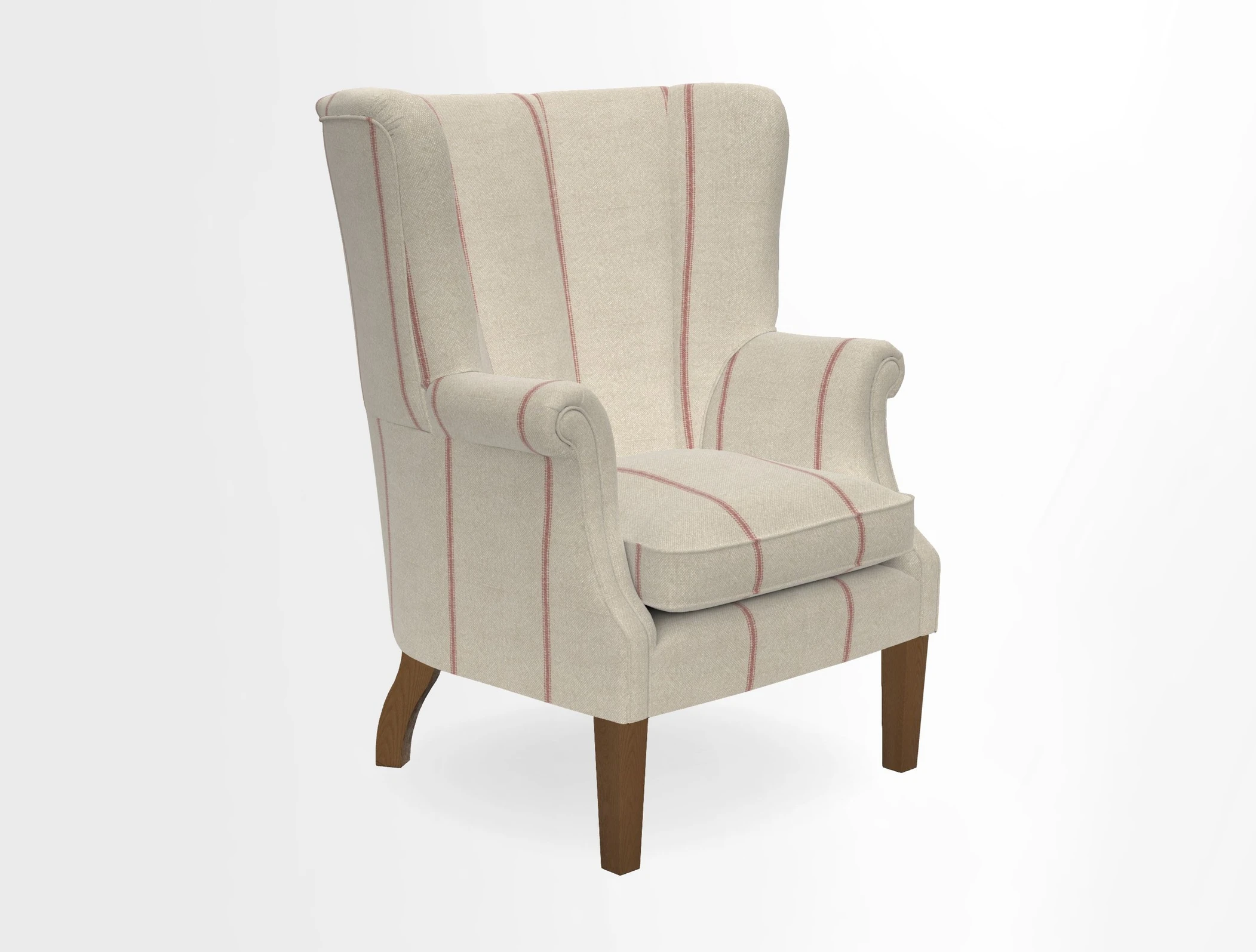 Whitewell Fluted Chair in Textured Velvet Veridian