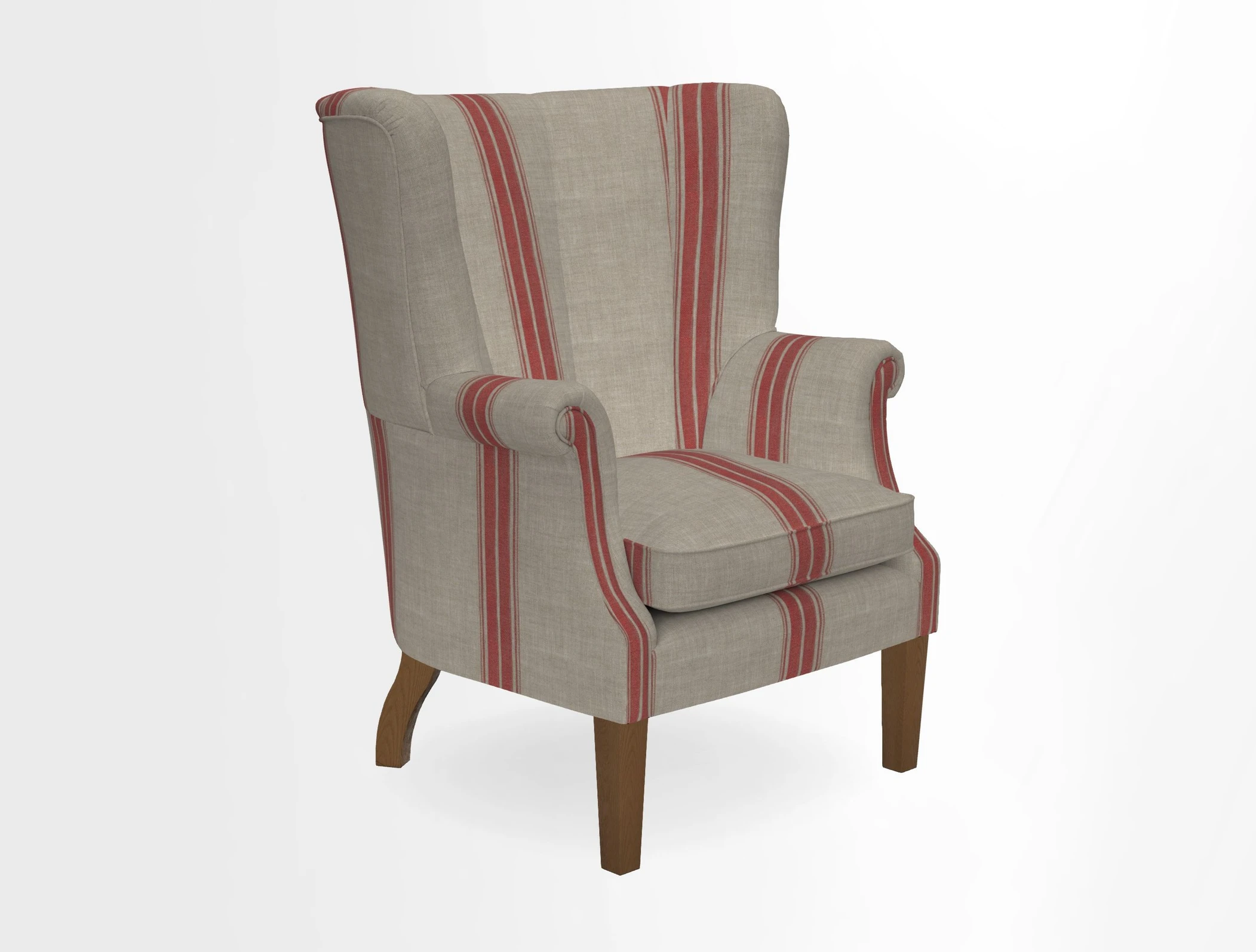 Whitewell Fluted Chair in Textured Velvet Veridian