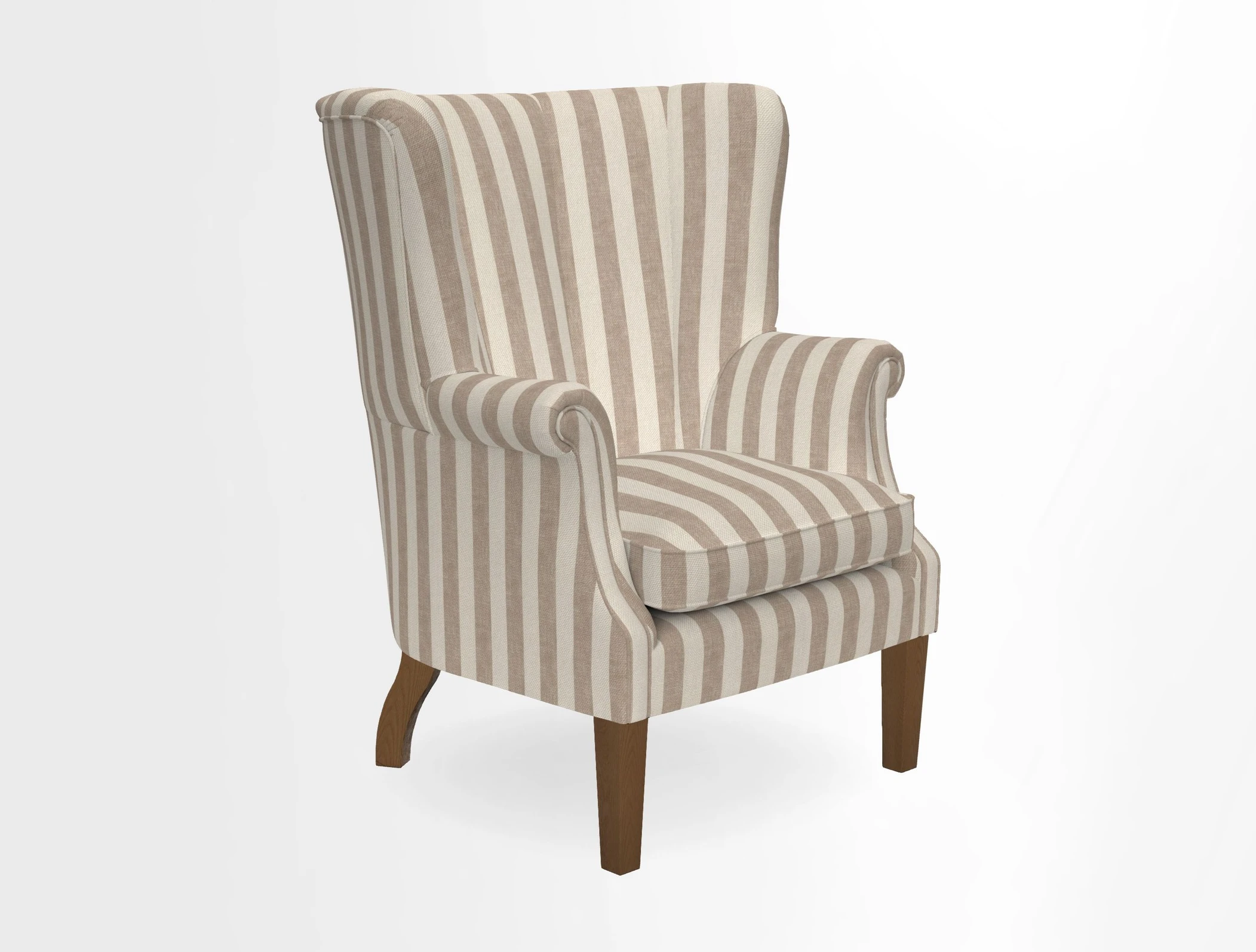 Whitewell Fluted Chair in Textured Velvet Veridian