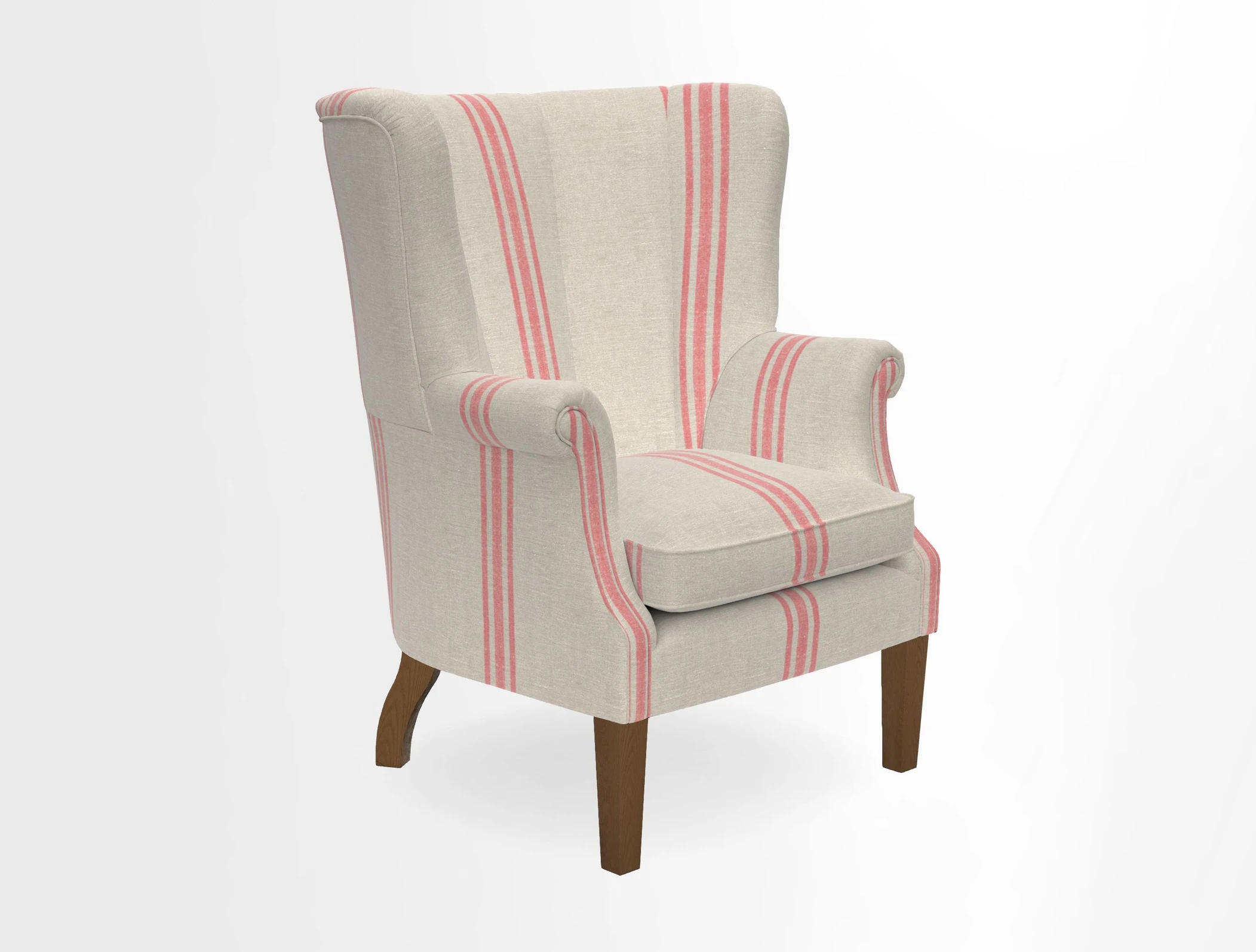 Whitewell Fluted Chair in Textured Velvet Veridian