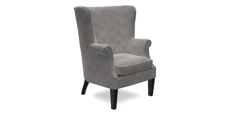 Whitewell Fluted Chair in Textured Velvet Veridian
